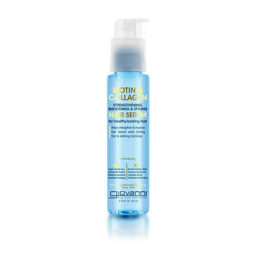 BIOTIN & COLLAGEN STRENGTHENING SMOOTHING & STYLING HAIR SERUM