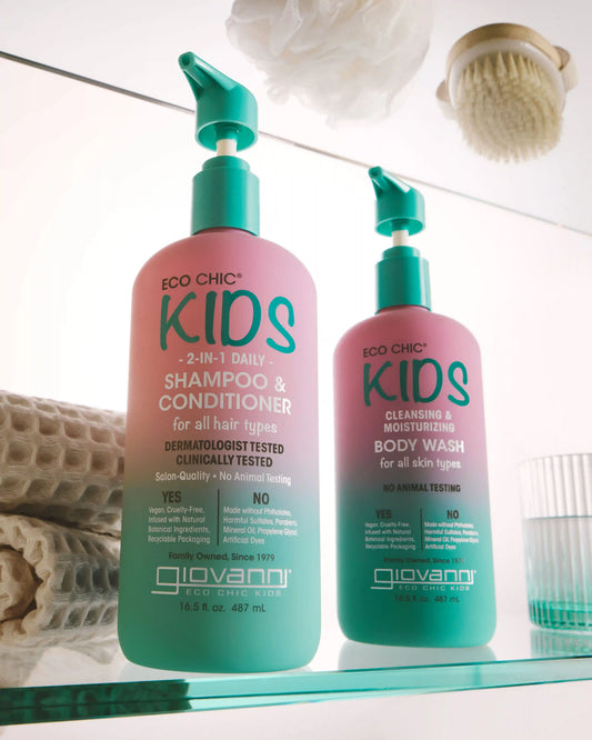 ECO CHIC® KIDS CLEANSING & MOISTURIZING BODY WASH