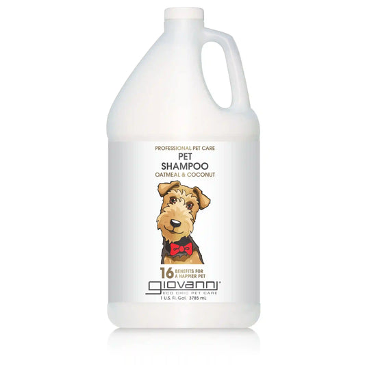PROFESSIONAL PET SHAMPOO - OATMEAL & COCONUT - 128 oz (gallon)