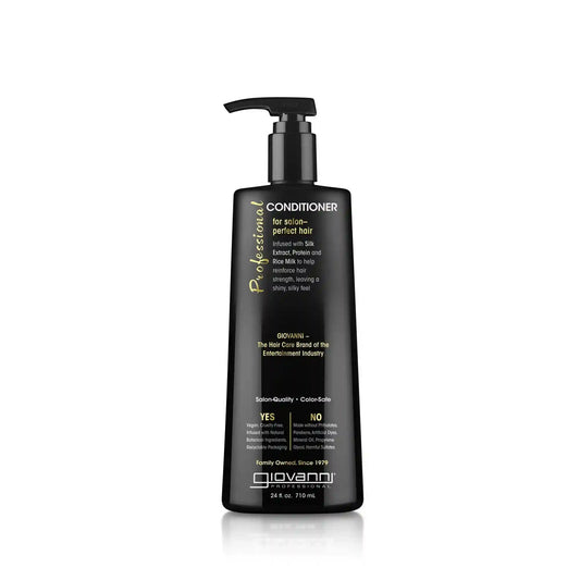 PROFESSIONAL CONDITIONER with Silk Extract, Keratin & Rice Milk - 2 sizes