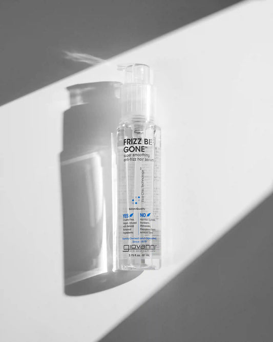 FRIZZ BE GONE™ SUPER-SMOOTHING, ANTI -FRIZZ HAIR SERUM