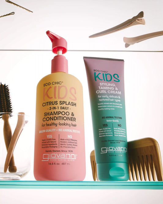 ECO CHIC® KIDS 2 IN 1 SHAMPOO & CONDITIONER - CITRUS SPLASH