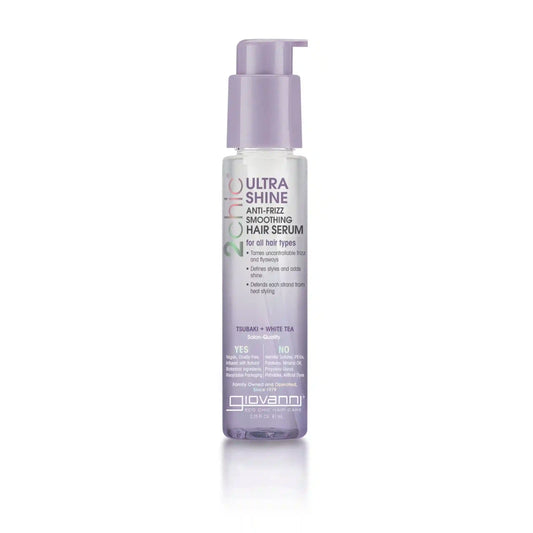 2chic® ULTRA-SHINE ANTI-FRIZZ SMOOTHING HAIR SERUM